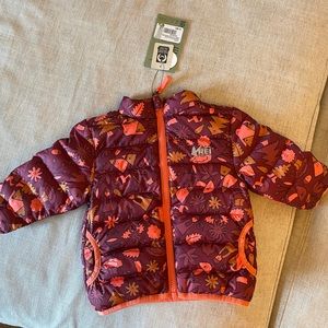 NWT REI Co-op Reversible 650 Down Jacket - Toddler 12M - Stay Warm in Style!